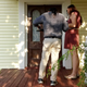 Frank (left) and Brianna (right) go door-to-door in the final days of the campaign targeting households most likely to vote for her if they learn there’s an alternative to incumbent Democratic Congressman Stephen Lynch.